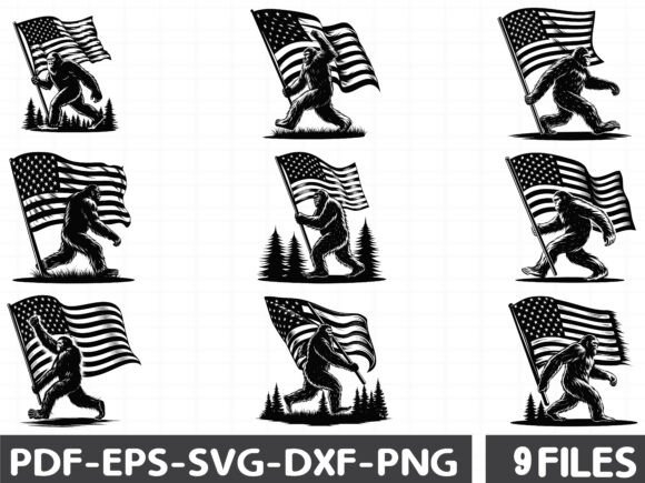 Bigfoot Walking Vector Review