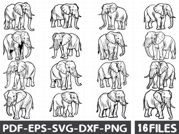 Elephant Logo Symbol SVG Review