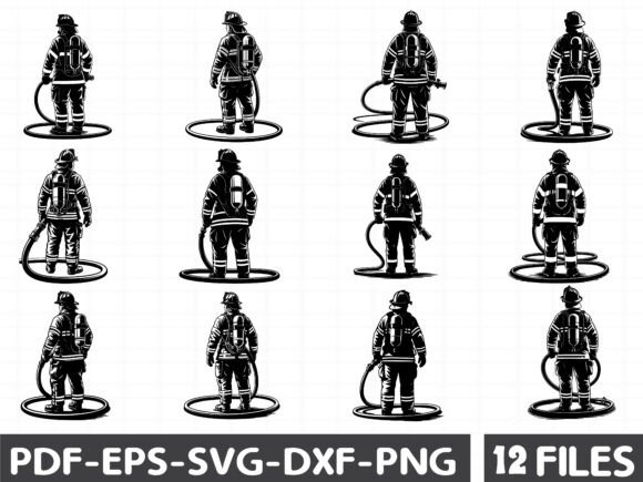 Firefighter Silhouette