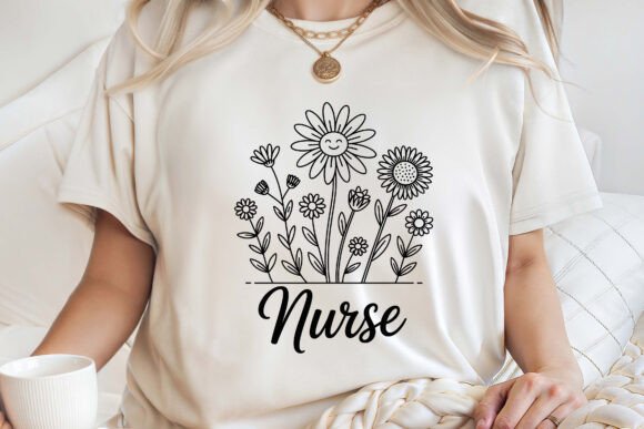 Flower Nurse Shirt SVG Review