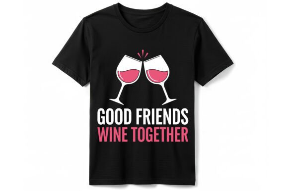 Good Friends Wine Together T-Shirt