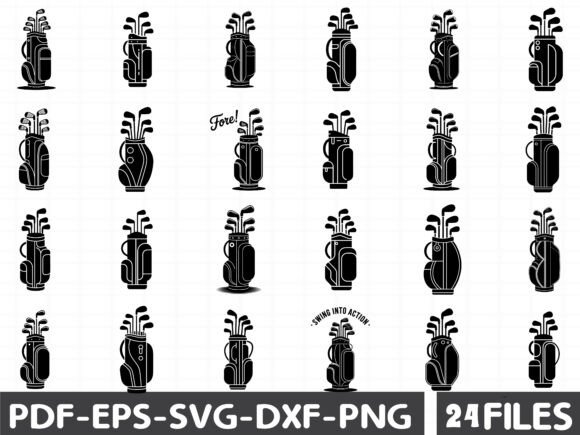 Silhouette Golf Bag SVG Review