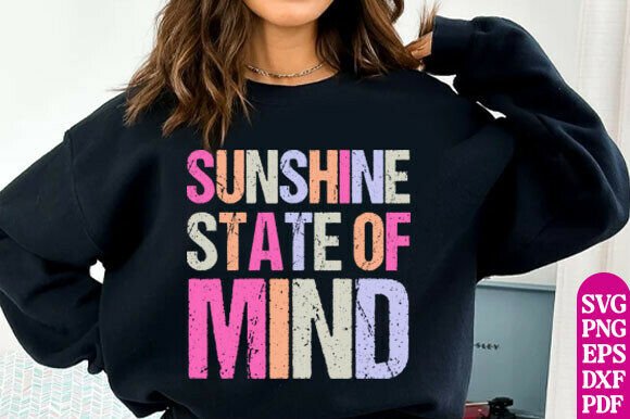 Sunshine State of Mind PNG Trendy Summer